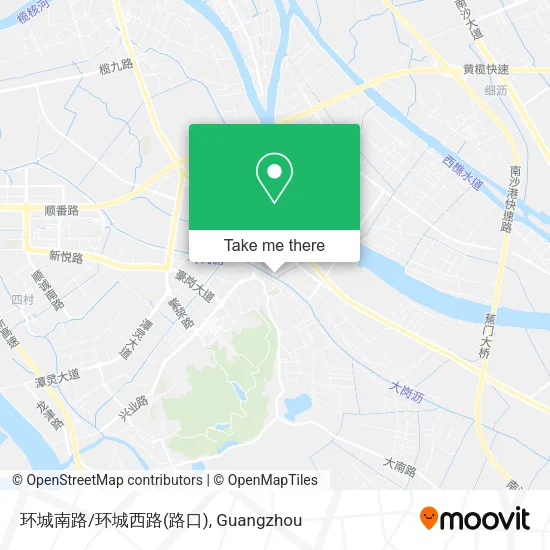 环城南路/环城西路(路口) map