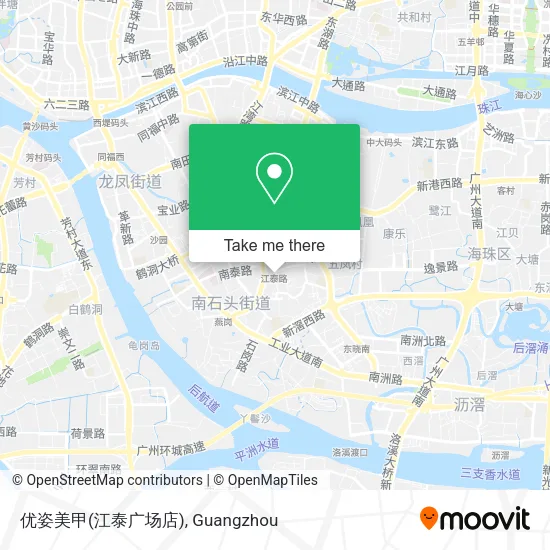 优姿美甲(江泰广场店) map