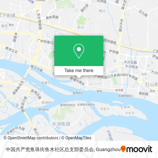 中国共产党鱼珠街鱼木社区总支部委员会 map