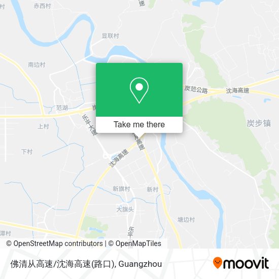 佛清从高速/沈海高速(路口) map