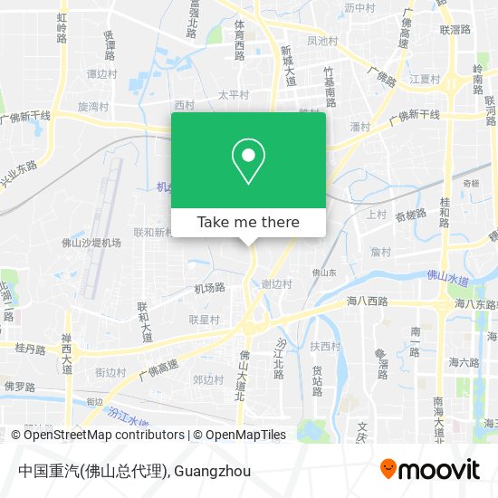 中国重汽(佛山总代理) map