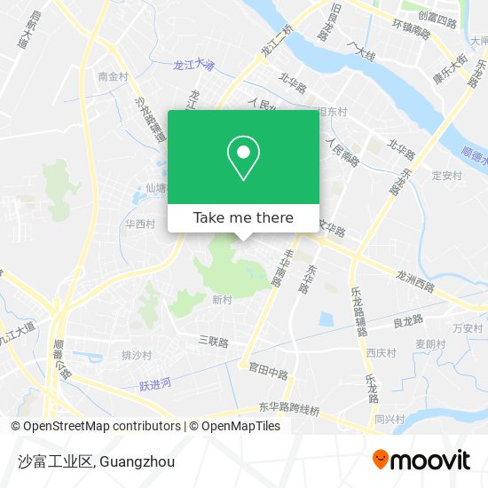 沙富工业区 map