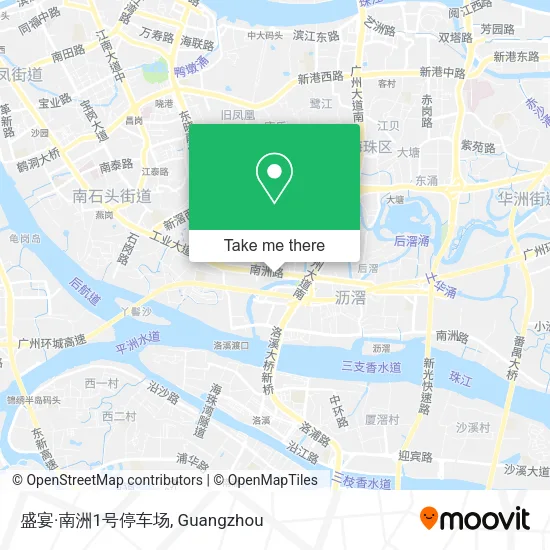 盛宴·南洲1号停车场 map