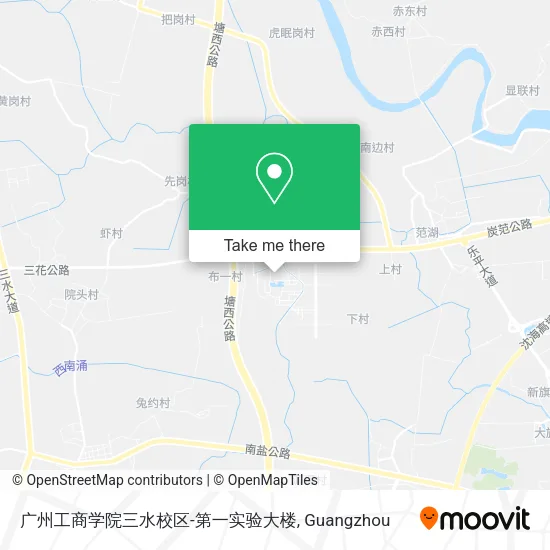 广州工商学院三水校区-第一实验大楼 map