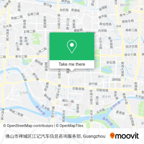 佛山市禅城区江记汽车信息咨询服务部 map