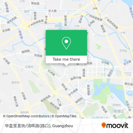 华盖里直街/清晖路(路口) map