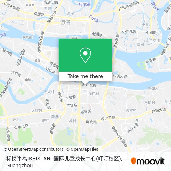 标榜半岛IBBISLAND国际儿童成长中心(叮叮校区) map