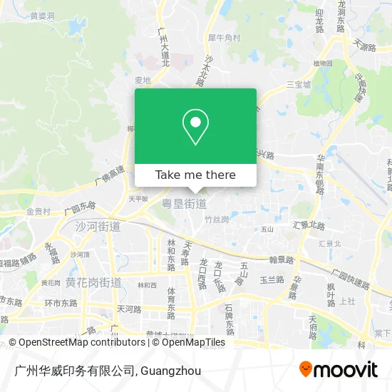 广州华威印务有限公司 map
