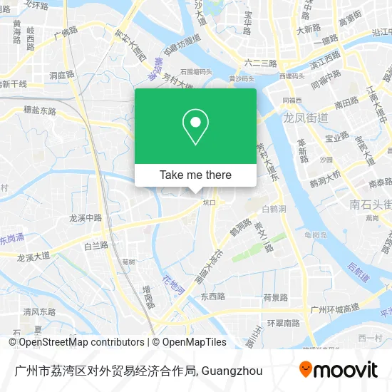 广州市荔湾区对外贸易经济合作局 map