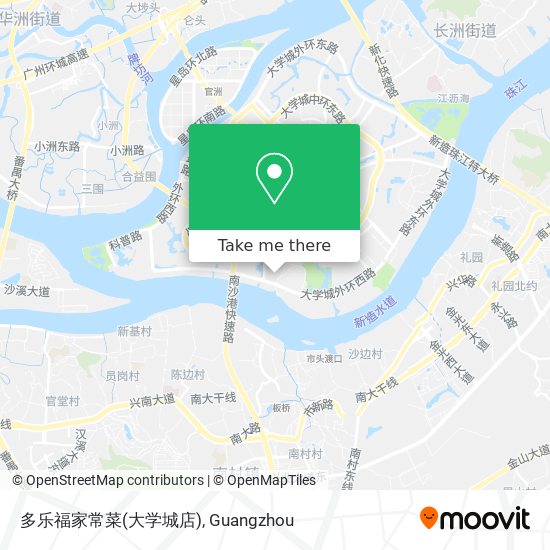 多乐福家常菜(大学城店) map