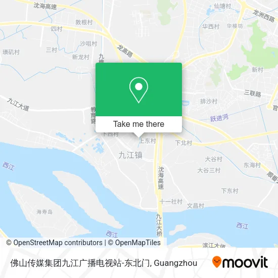 佛山传媒集团九江广播电视站-东北门 map