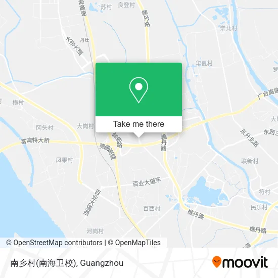 南乡村(南海卫校) map
