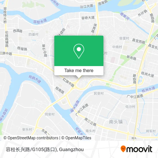 容桂长兴路/G105(路口) map