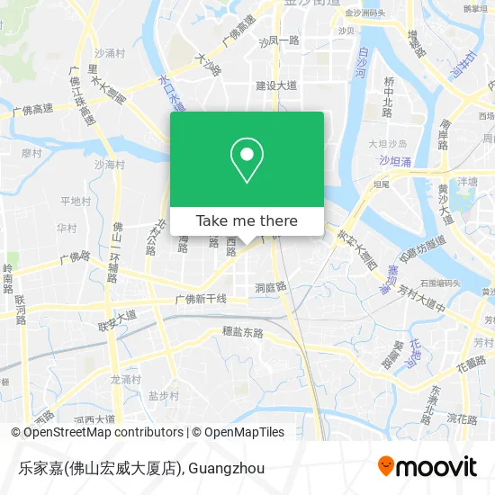 乐家嘉(佛山宏威大厦店) map