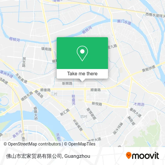 佛山市宏家贸易有限公司 map