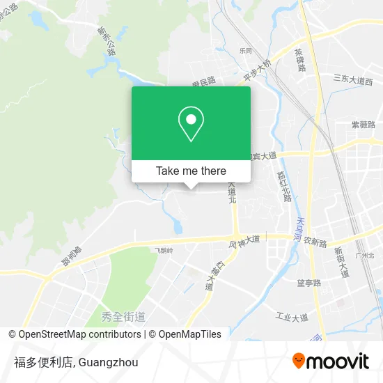 福多便利店 map