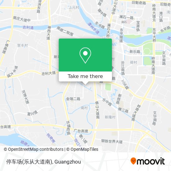 停车场(乐从大道南) map