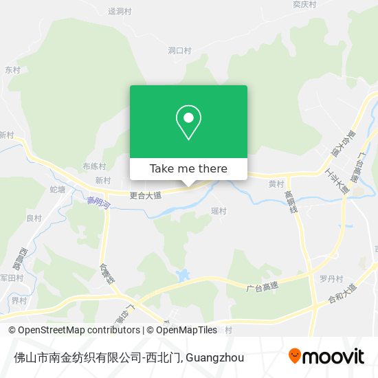 佛山市南金纺织有限公司-西北门 map