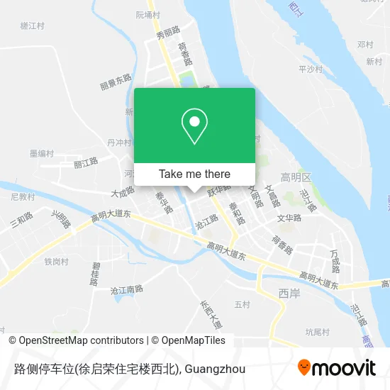 路侧停车位(徐启荣住宅楼西北) map