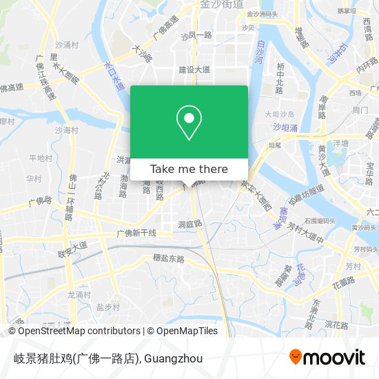 岐景猪肚鸡(广佛一路店) map
