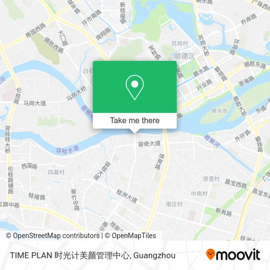 TIME PLAN 时光计美颜管理中心 map