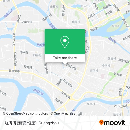 红啤啤(新翼·银座) map