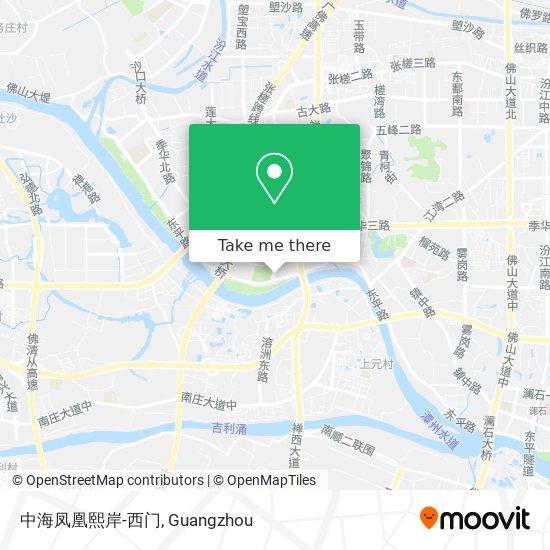 中海凤凰熙岸-西门 map