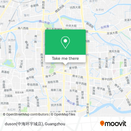 duson(中海环宇城店) map