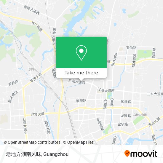 老地方湖南风味 map