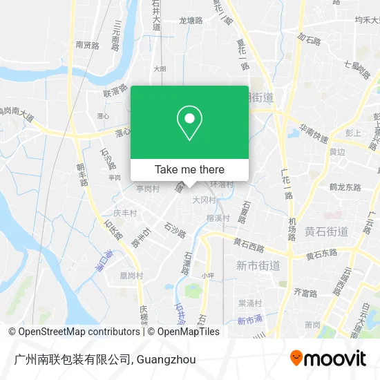 广州南联包装有限公司 map