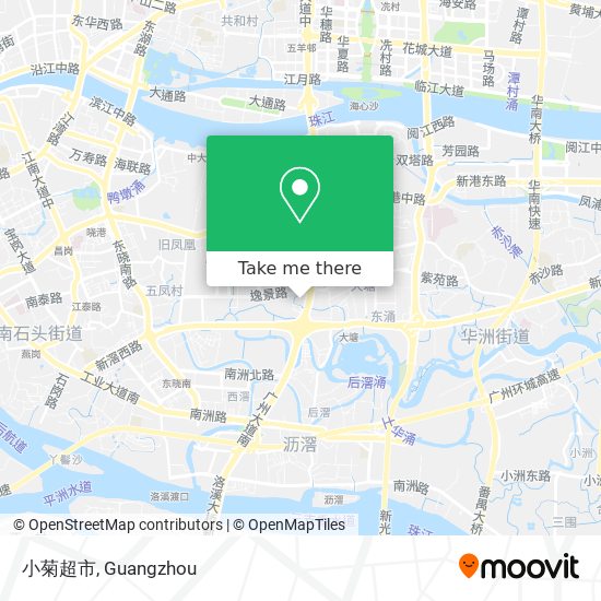 小菊超市 map