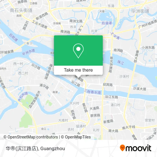 华帝(滨江路店) map