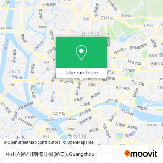 中山六路/旧南海县街(路口) map
