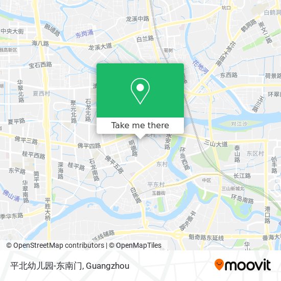 平北幼儿园-东南门 map