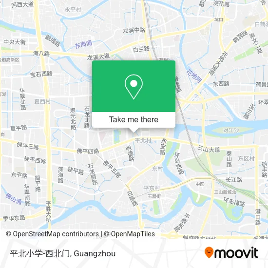 平北小学-西北门 map