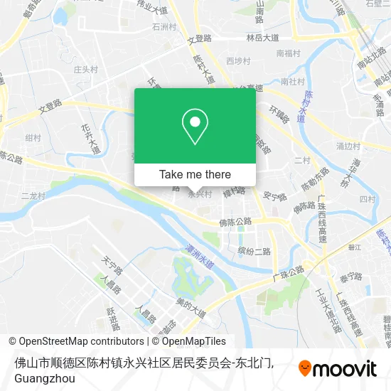 佛山市顺德区陈村镇永兴社区居民委员会-东北门 map