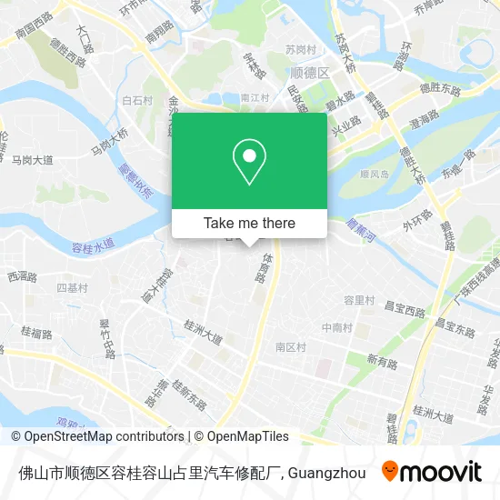佛山市顺德区容桂容山占里汽车修配厂 map