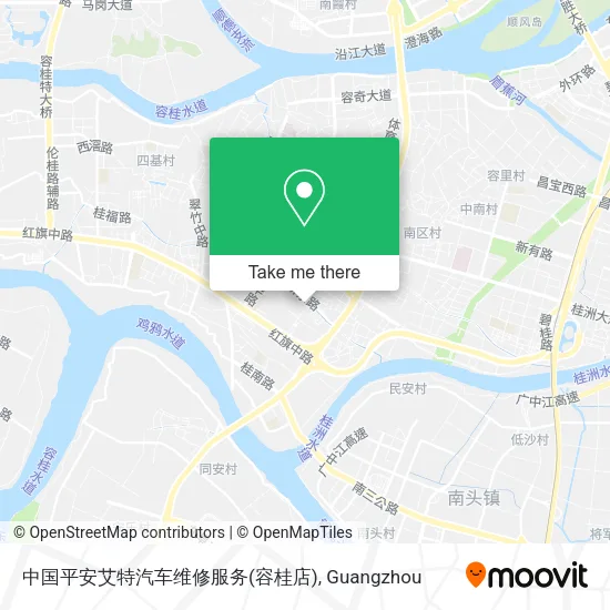 中国平安艾特汽车维修服务(容桂店) map