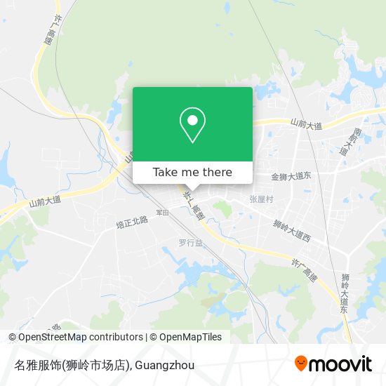 名雅服饰(狮岭市场店) map