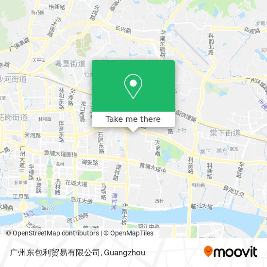 广州东包利贸易有限公司 map