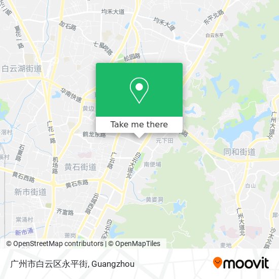 广州市白云区永平街 map
