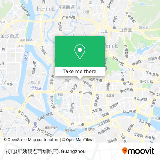 街电(肥姨靓点西华路店) map