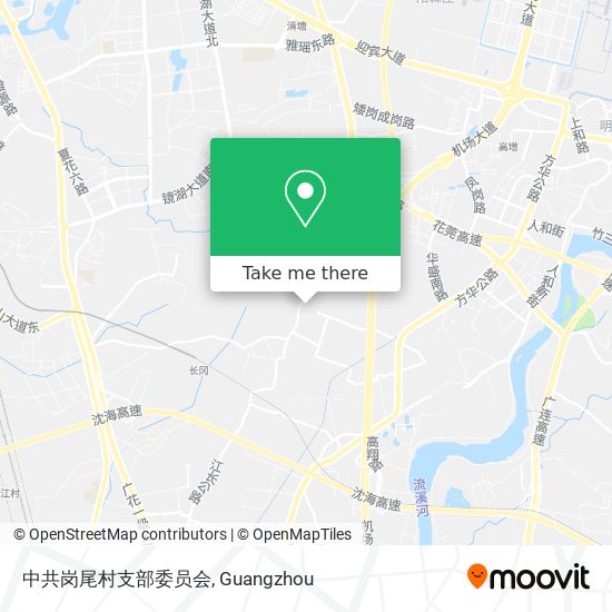 中共岗尾村支部委员会 map