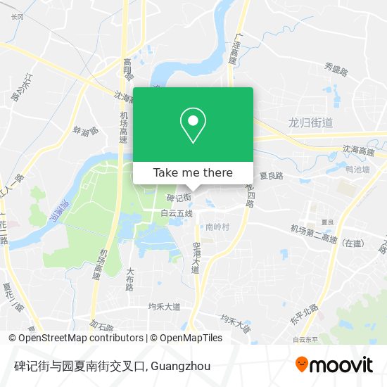 碑记街与园夏南街交叉口 map