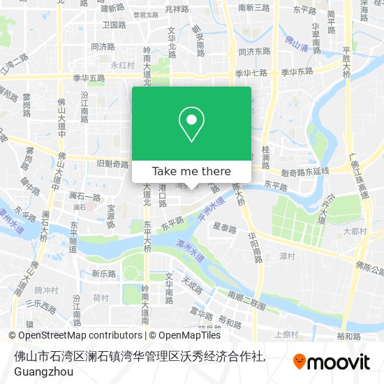 佛山市石湾区澜石镇湾华管理区沃秀经济合作社 map