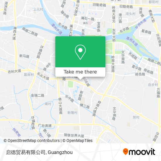 启德贸易有限公司 map