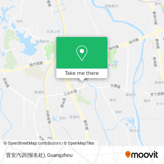 晋安汽训(报名处) map
