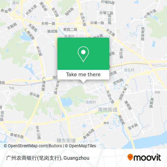 广州农商银行(笔岗支行) map