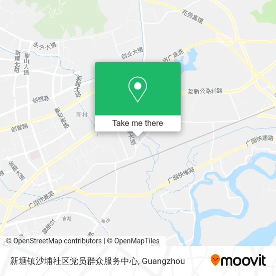 新塘镇沙埔社区党员群众服务中心 map