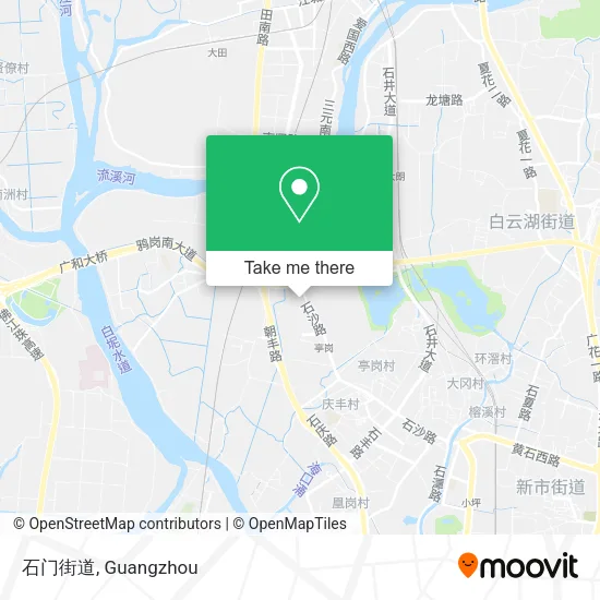 石门街道 map